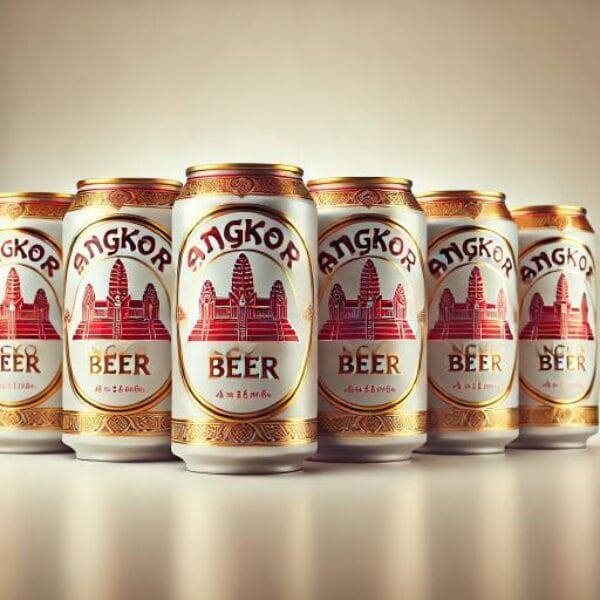 Angkor Beer - 6 Pack 33cl