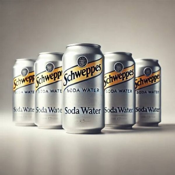 Schweppes Soda Water - 6 Pack 33cl